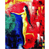 Painting by Numbers Modern Art Woman Act